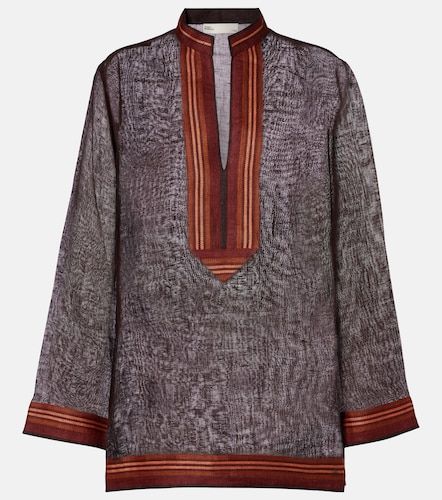 Tory Burch Cafetan en lin - Tory Burch - Modalova