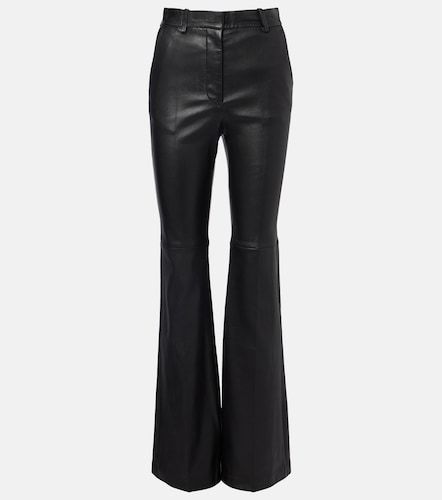 Pantalon évasé Tafia en cuir - Joseph - Modalova