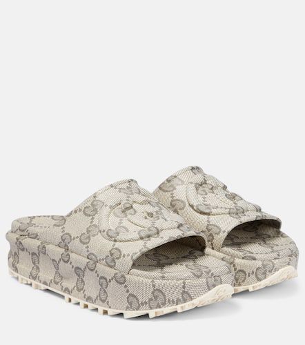 Gucci Mules GG à plateforme - Gucci - Modalova