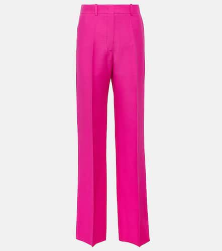 Pantalon ample en Crêpe Couture - Valentino - Modalova