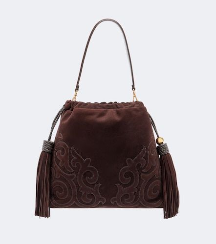 Etro Sac Kalispera Medium en daim - Etro - Modalova