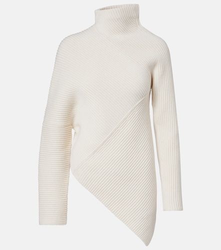 Alaïa Pull asymétrique en laine et cachemire - Alaia - Modalova