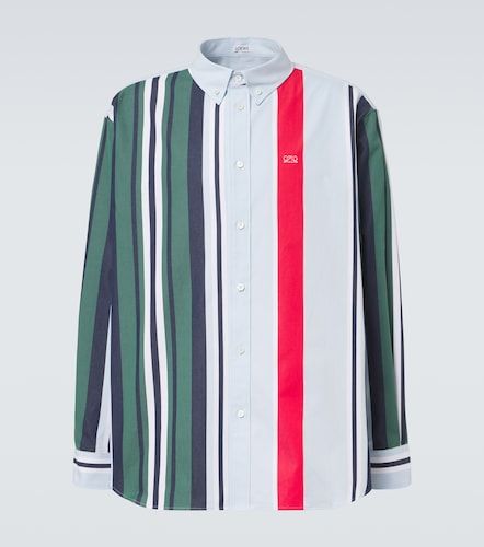 Chemise Double L en coton à rayures - Loewe - Modalova