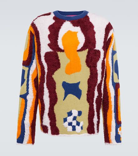 Pull intarsia en cachemire et soie - The Elder Statesman - Modalova