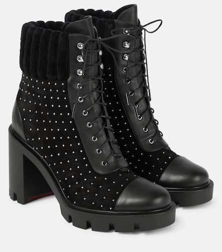 Bottines Dakita Lug 70 en cuir - Christian Louboutin - Modalova