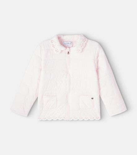 Veste matelassée à broderies anglaises - Tartine et Chocolat - Modalova