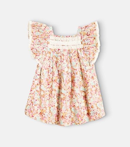 Bébé – Robe Martine en coton à fleurs - Louise Misha - Modalova