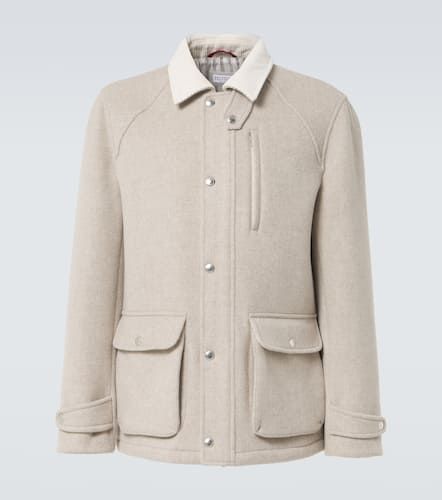 Veste en laine et cachemire - Brunello Cucinelli - Modalova