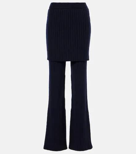 Loewe Pantalon évasé en laine - Loewe - Modalova