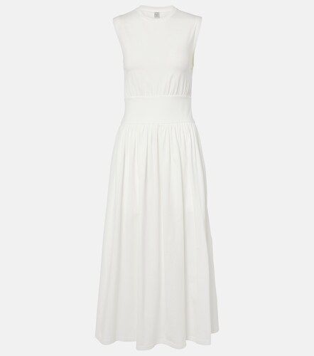 Toteme Robe midi en coton - Toteme - Modalova