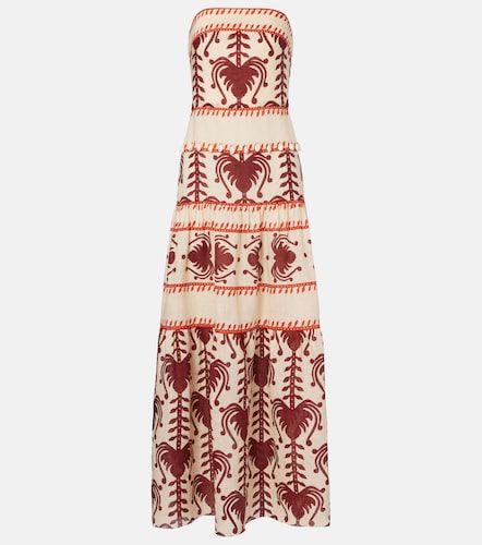 Johanna Ortiz Robe longue en lin - Johanna Ortiz - Modalova