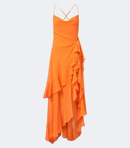 Retrofête Robe longue Samara en mousseline - Retrofete - Modalova
