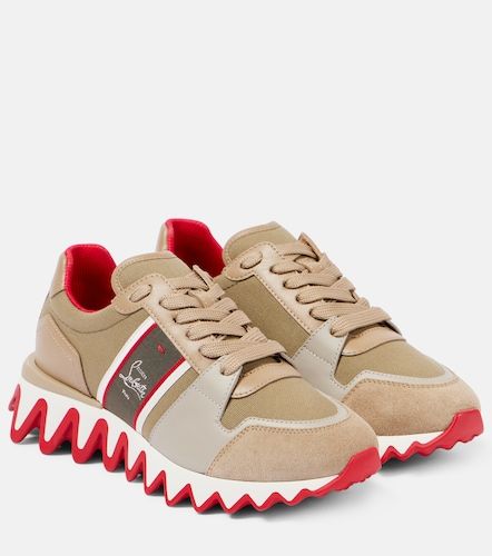 Sneakers Nastroshark en cuir et toile - Christian Louboutin - Modalova