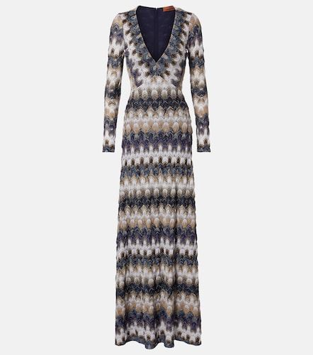 Missoni Robe longue en lamé - Missoni - Modalova