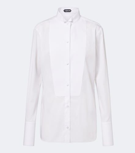 Chemise de smoking en coton - Tom Ford - Modalova