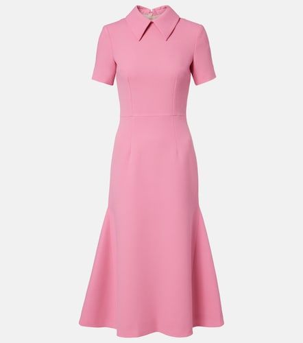 Robe midi Eman en crêpe de laine - Emilia Wickstead - Modalova