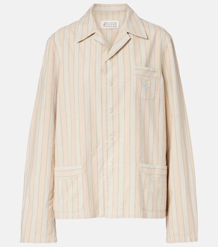 Chemise en coton à rayures - Maison Margiela - Modalova