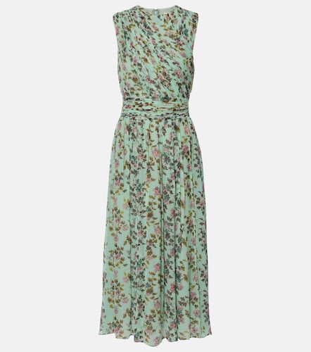 Robe Celestina en soie à motif floral - Ulla Johnson - Modalova