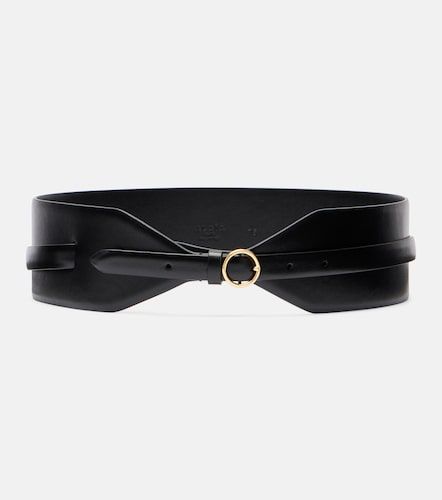 Alaïa Ceinture Double Large en cuir - Alaia - Modalova
