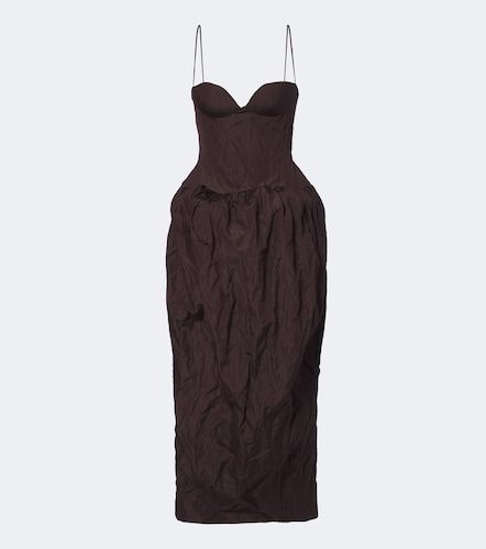 Robe longue en coton mélangé - Magda Butrym - Modalova