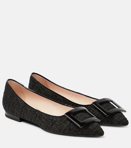 Ballerines Gommettine en tweed - Roger Vivier - Modalova