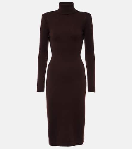 Robe midi  col roul en cachemire - Tom Ford - Modalova