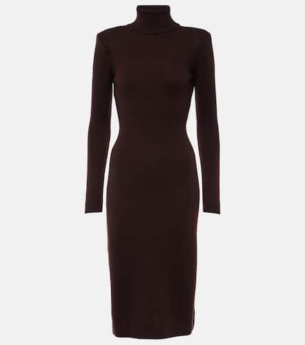 Robe midi à col roulé en cachemire - Tom Ford - Modalova