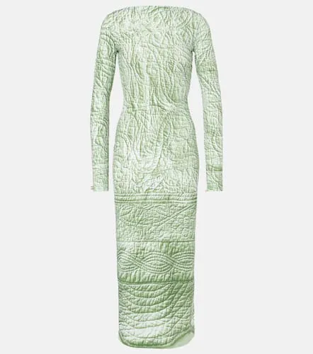 Robe midi imprimée - MM6 Maison Margiela - Modalova