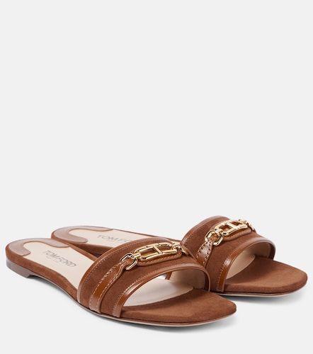 Mules Whitney Stadium T en cuir - Tom Ford - Modalova
