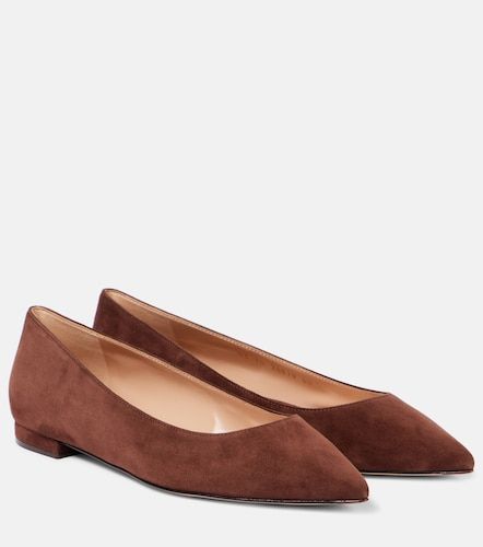 Ballerines Gianvito en daim - Gianvito Rossi - Modalova