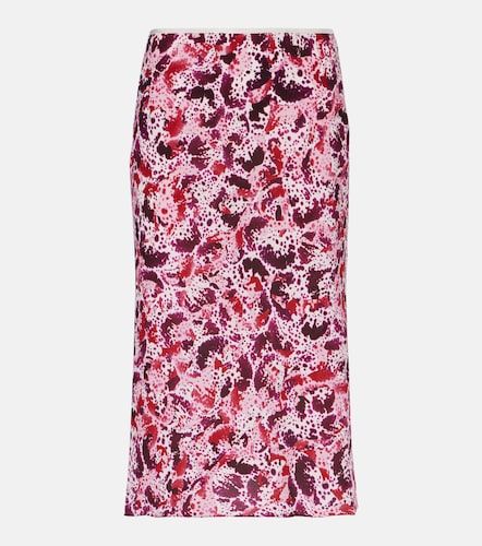 Jupe crayon à fleurs - Dries Van Noten - Modalova