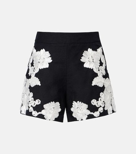 Short brodé Sammi en lin mélangé - Simkhai - Modalova