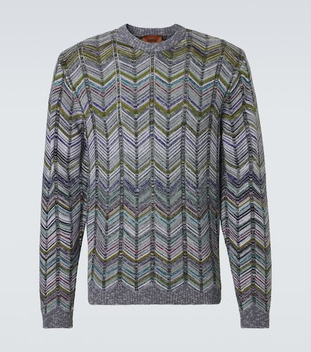 Missoni Pull Zigzag en coton - Missoni - Modalova