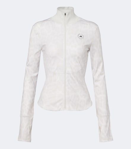 Veste à imprimé léopard et logo - Adidas by Stella McCartney - Modalova