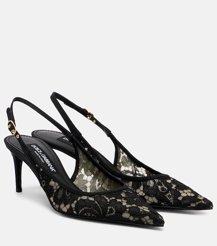 Dolce&Gabbana Escarpins en dentelle - Dolce&Gabbana - Modalova