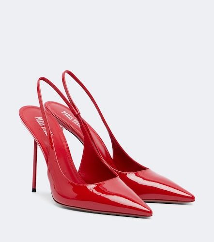 Escarpins slingback Lidia en cuir verni - Paris Texas - Modalova