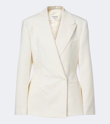 Róhe Blazer en laine vierge - Rohe - Modalova