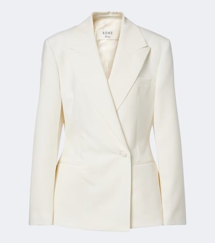 Róhe Blazer en laine vierge - Rohe - Modalova