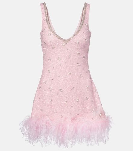 Robe Coralina à cristaux - Clio Peppiatt - Modalova