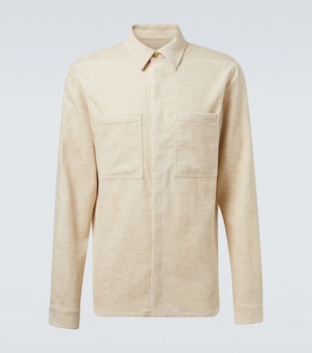 Surchemise en velours côtelé de coton et lin - Rick Owens - Modalova