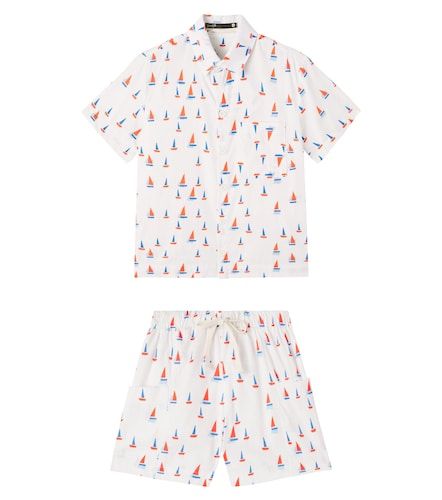 Fábula Ensemble chemise et short imprimé en coton - Fabula - Modalova