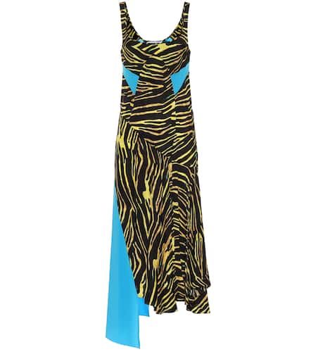 Robe asymétrique imprimée - Marine Serre - Modalova