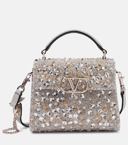 Sac VSling Mini en cuir à sequins - Valentino Garavani - Modalova