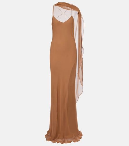 Robe longue en satin de soie - The Sei - Modalova