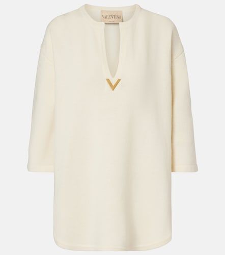 Pull VGold en laine vierge - Valentino - Modalova