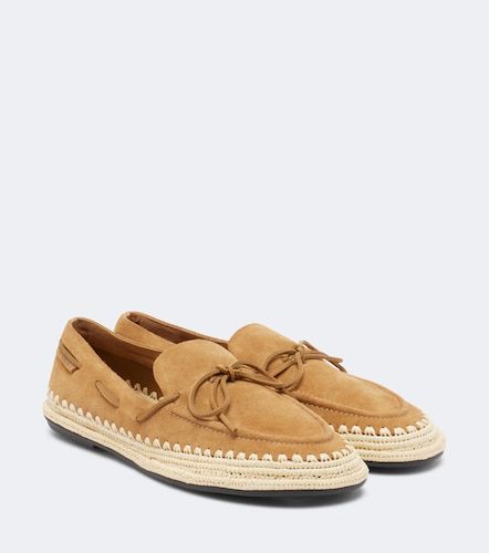 Espadrilles Raffia Boaty en daim - Tory Burch - Modalova