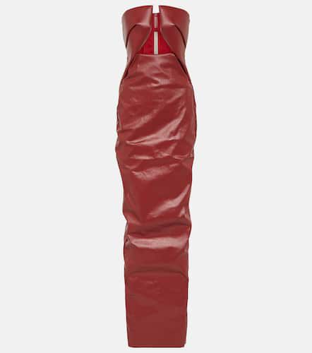 Robe longue Prong en jean - Rick Owens - Modalova