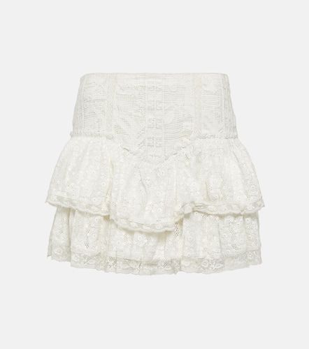 Mini-jupe Antila en dentelle - LoveShackFancy - Modalova