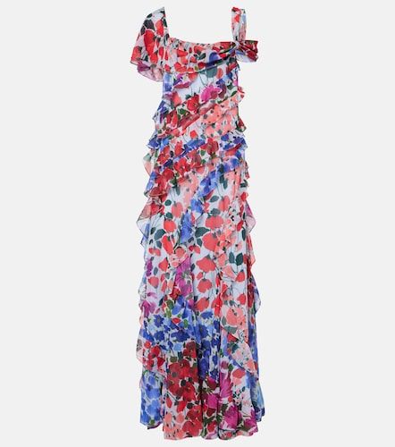Robe longue à fleurs - Carolina Herrera - Modalova