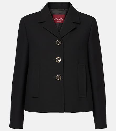 Gucci Veste en crêpe de laine - Gucci - Modalova